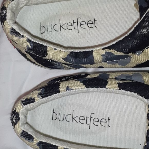 Bucketfeet Giraffe Low Top‎ Super Cool Sneakers 7 - Picture 6 of 6